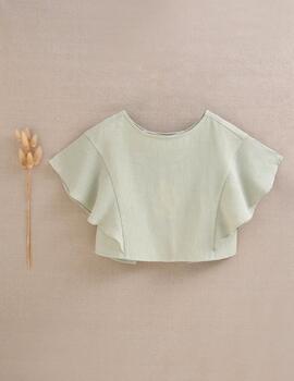 Camisa Dadati Verde Para Niña