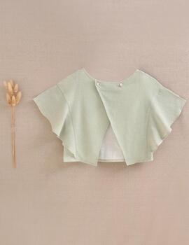 Camisa Dadati Verde Para Niña