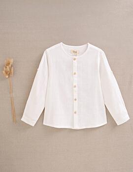 Camisa Dadati Blanca Para Niño