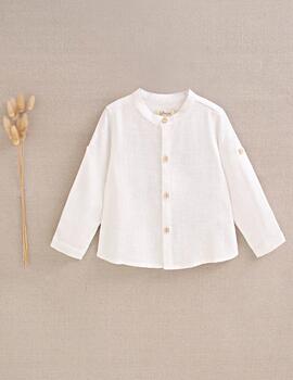 Camisa Dadati Blanca Para Bebé