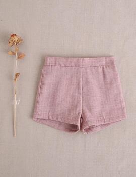 Short Dadati Rosa Para Bebé