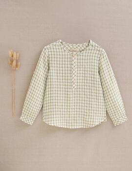 Camisa Dadati Verde Para Niño