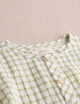 Camisa Dadati Verde Para Niño
