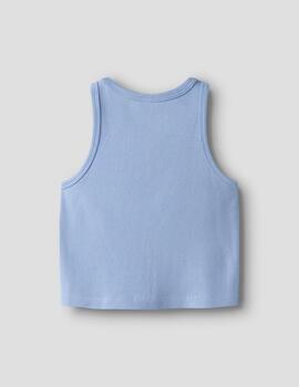 Camiseta Name it Básico Azul Para Niño