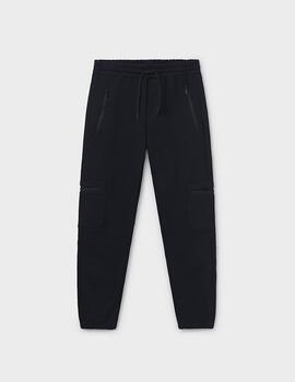 Pantalón Mayoral Algodón Negro Para Niño
