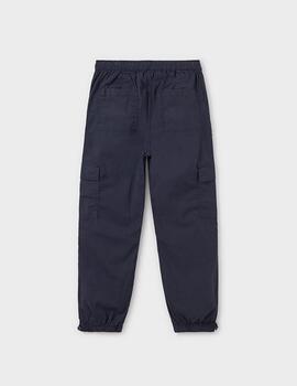Pantalón Mayoral Parachure Marino Para Niño