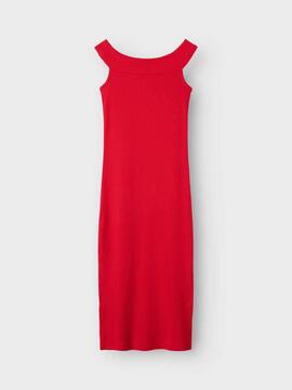 Vestido Name it Rojo Para Niña