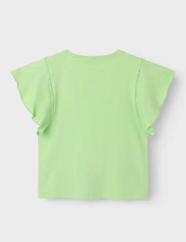 Camiseta Name it Mar Verde Para Niña