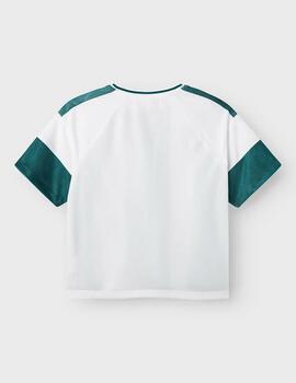 Camiseta Name it Donnol Verde Para Niño