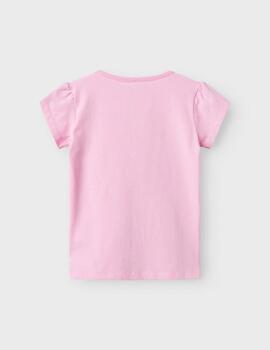 Camiseta Name it Fresita Rosa Para Niña