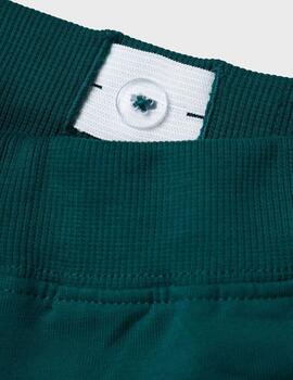 Pantalon Name It Corto Chandal Verde Para Niño