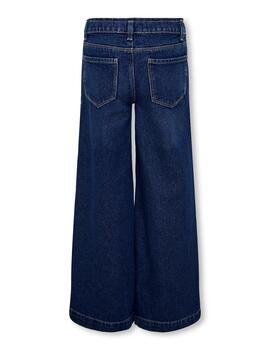 Pantalón Only WIDE LEG Azul Para Niña