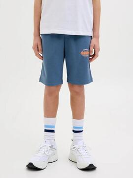 Bermuda Jack Azul Para Niño