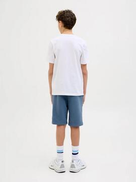 Bermuda Jack Azul Para Niño