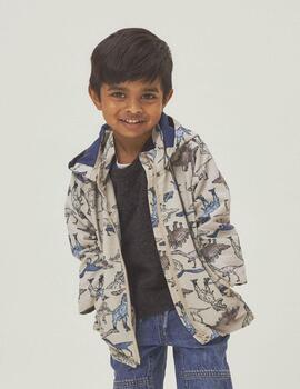 Gabardina Name It Bionic Eco Dinos Para Niño