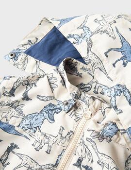 Gabardina Name It Bionic Eco Dinos Para Niño