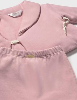 Conj. Mayoral 3 Piezas Rosa para Bebé