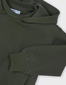 Sudadera Mayoral Básica Verde Unisex