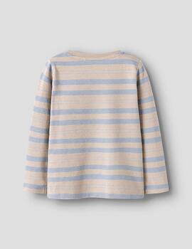 Jersey Name It M/L Rayas Azul Para Niño