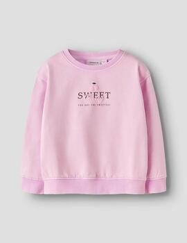 Sudadera Name it Nadema Rosa Para Niña