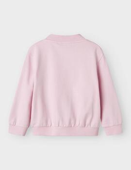 Sudadera Name it Fleila Rosa Para Niña