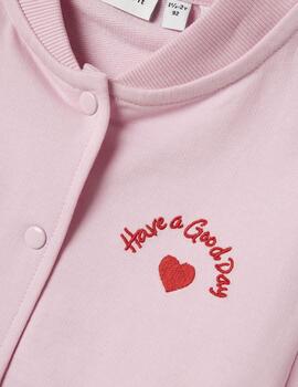 Sudadera Name it Fleila Rosa Para Niña