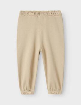 Pantalón Name it Nyree Algodón Beige Para Niño