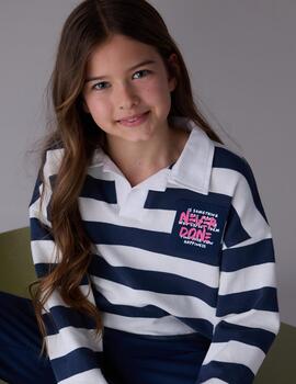Conj.Mayoral Rayas Petroleo Para Niña