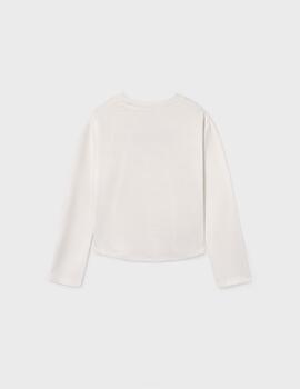 Sudadera MayoralBrave Cruda Para Niña