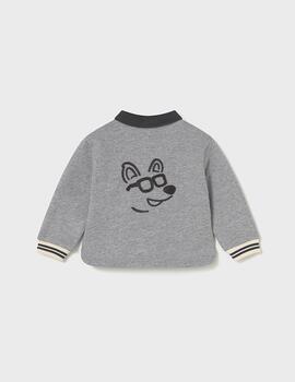 Pullover Mayoral Polo Ceniza Para Niño