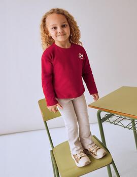 Pantalón Mayoral Canelé Arena Para Niña
