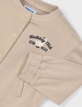 Cazadora Mayoral Bomber Avellana Para Niña
