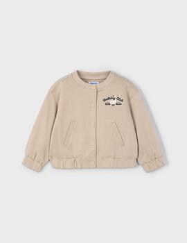 Cazadora Mayoral Bomber Avellana Para Niña
