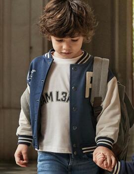 Cazadora Mayoral Bomber Azul Para Niño