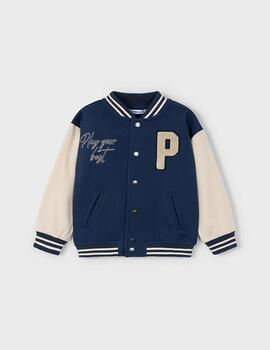 Cazadora Mayoral Bomber Azul Para Niño