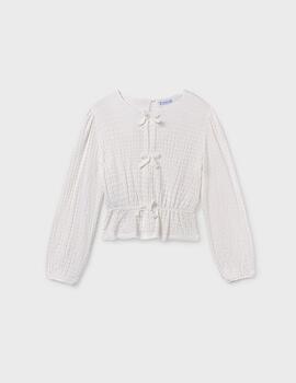 Blusa Mayoral Crudo Para Niña