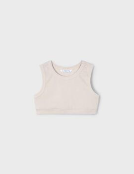 Conjunto Mayoral Top Camisa Arena Para Niña