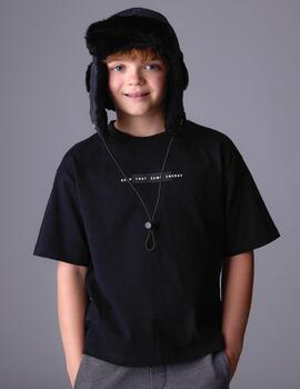 Camiseta Mayoral Negra Para Niño