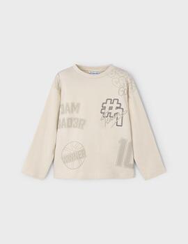 Camiseta Mayoral Cereal Para Niño
