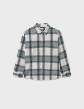 Camisa Mayoral Cuadros Pino Para Niño