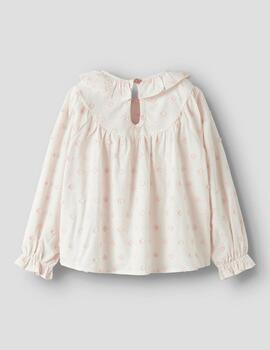 Camisa Lil'Atelier Cuello Bebè Pastel Para Niña