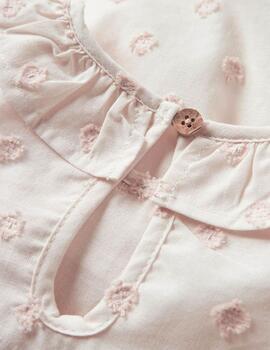 Camisa Lil'Atelier Cuello Bebè Pastel Para Niña