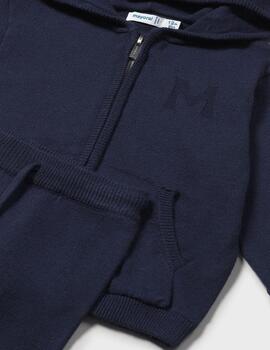 Conj.Mayoral 2Pzsa Tricot Azul Marino Para Bebè