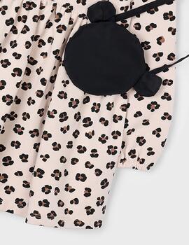 Vestido Mayoral Estampado Para Niña