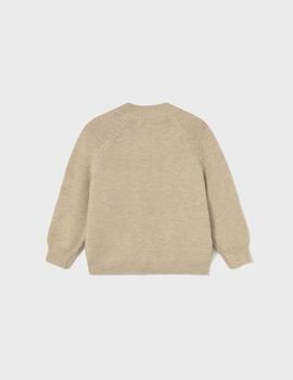Chaqueta Mayoral Cremallera Beige Para Niño