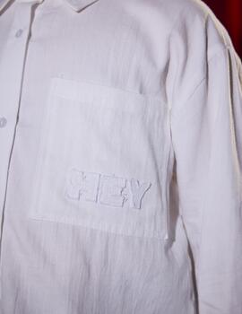 Blusa Mayoral Bolsilla Blanco Para Niña