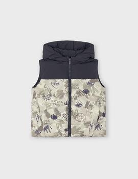 Chaleco Mayoral Reversible Sombra Para Niño