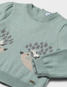 Jersey Mayoral Jacquard Esmeralda Para Bebè