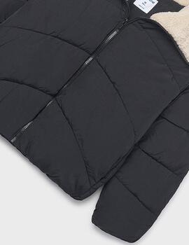 Cazadora Bomber Mayoral Negra Para Niña