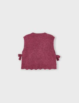 Chaleco Mayoral Tricot Cereza Para Niña